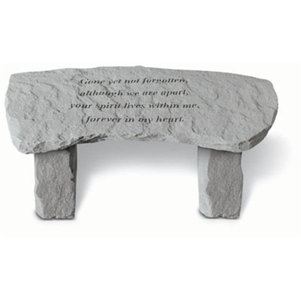 Kay Berry Inc Kay Berry- Inc. 35920 Gone Yet Not Forgotten - Memorial Bench - 29 Inches x 12 Inches x 14.5 Inches 35920 - main
